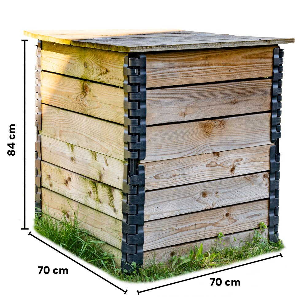 Composteur bois 300L